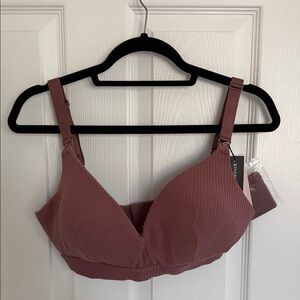 *NWT*  Ribbed Signature Cotton Nursing and Maternity Bra